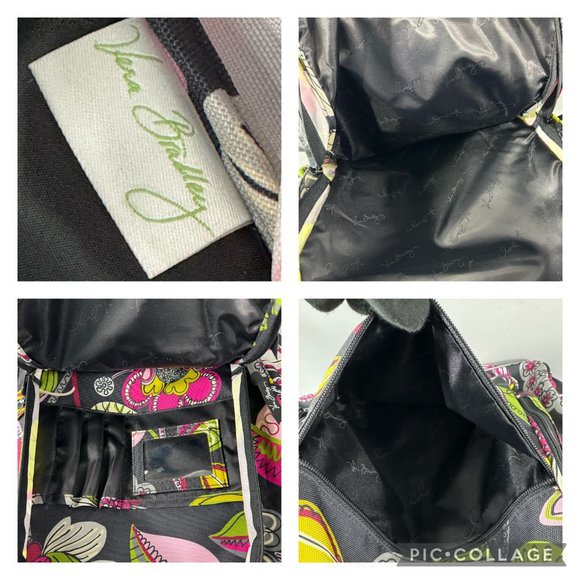 Vera Bradley Moon Blooms Nylon Backpack main image 6